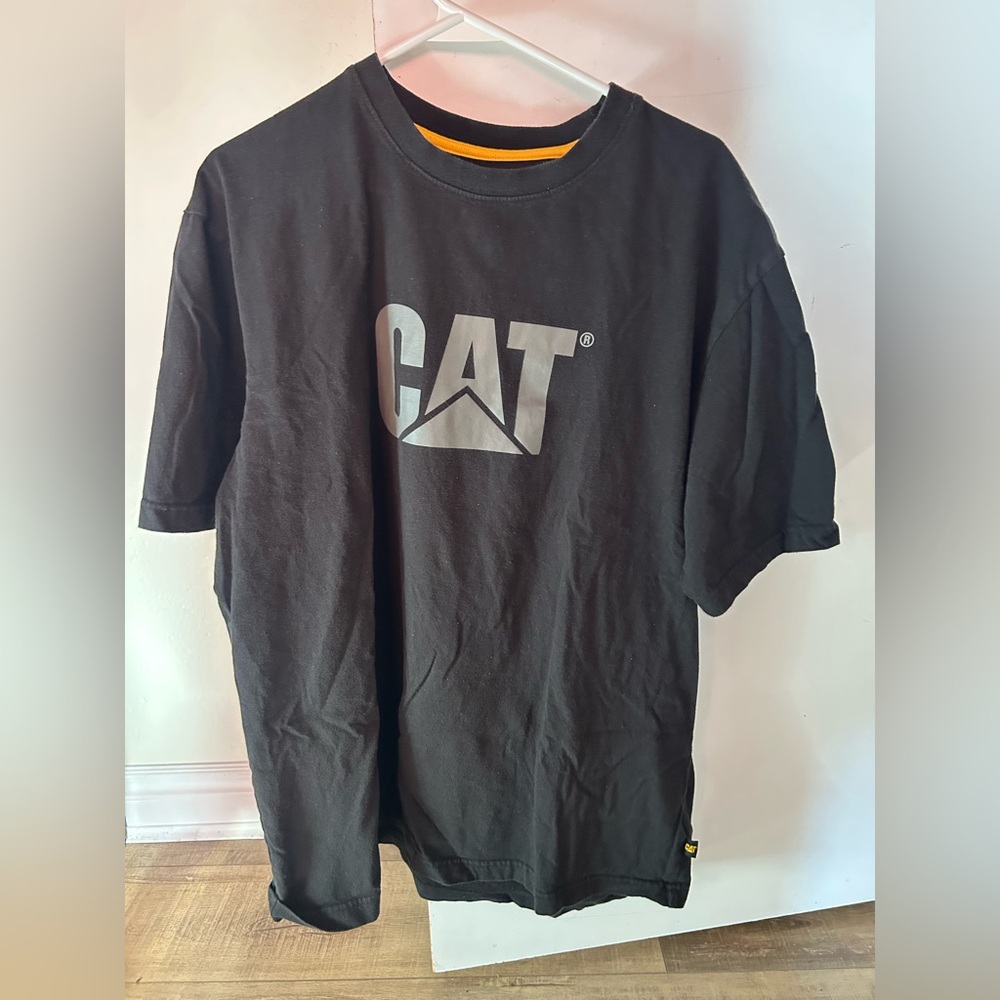 Black Caterpillar/CAT T-Shirt